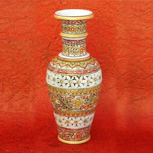 Flower Vase Marble (Handicraft)