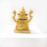 Ganesh God Idol Brass (4.5 inches) Finest Quality - Image 3