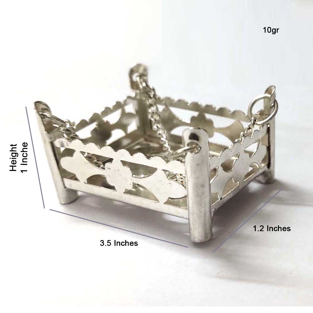 Jhula For Gods (Silver Coated) - Image 2