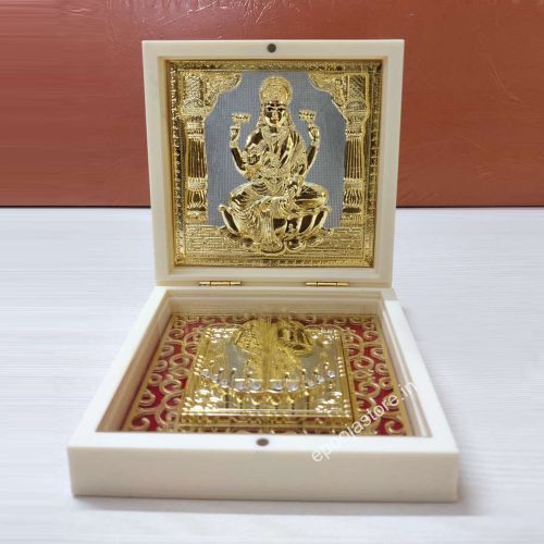 Pure Silver Divya Lakshmidevi Padukalu