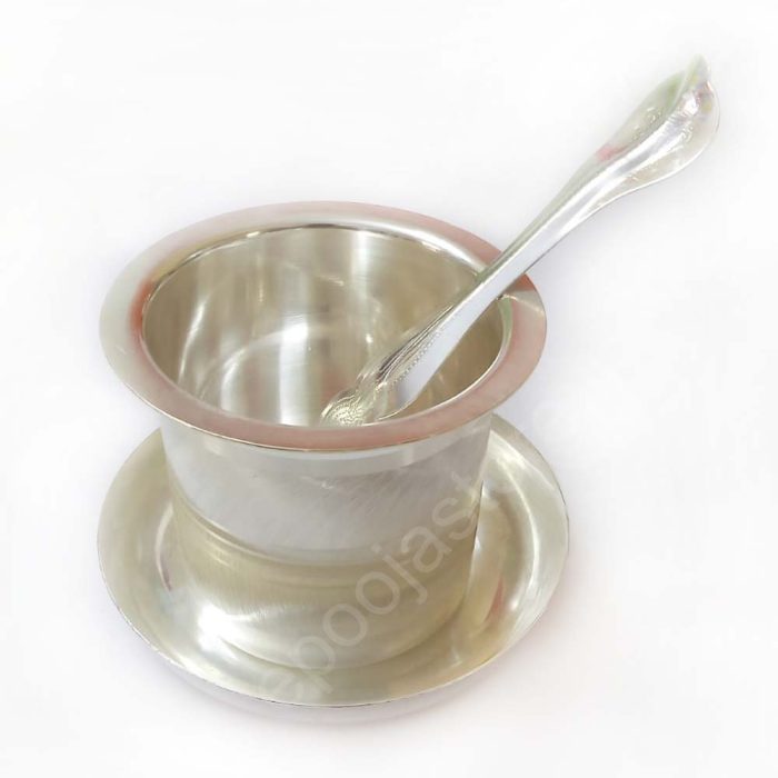 Panchapatra Set ( German Sliver ) - Image 2